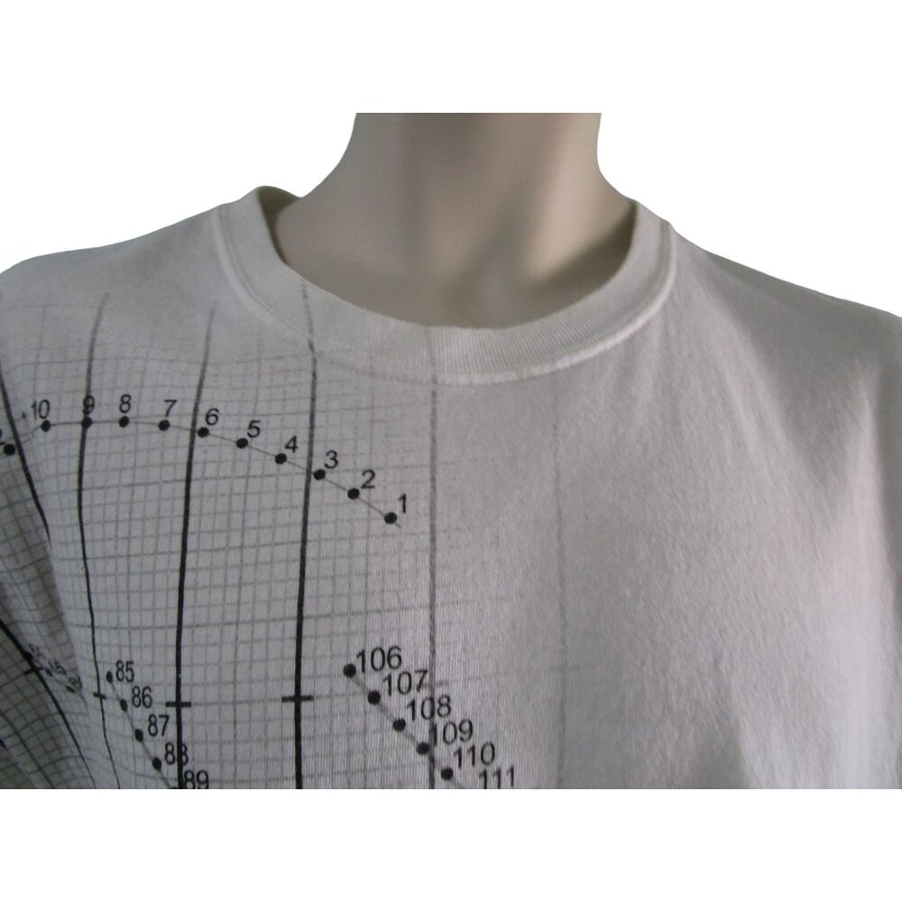 Math Geek Science Nerd Graph Vintage Gildan T Shi… - image 3